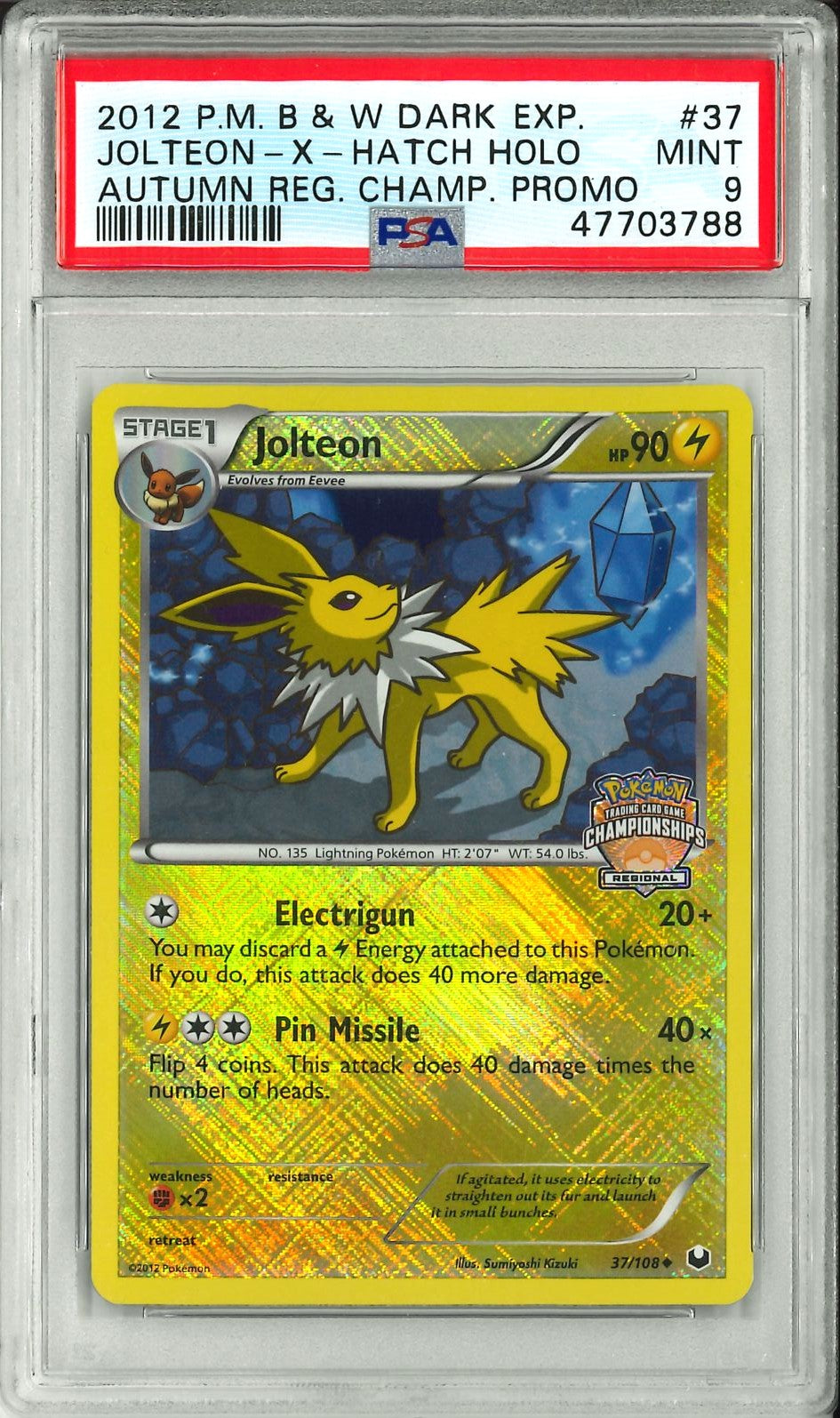 Autumn Reg Champ - Jolteon Promo