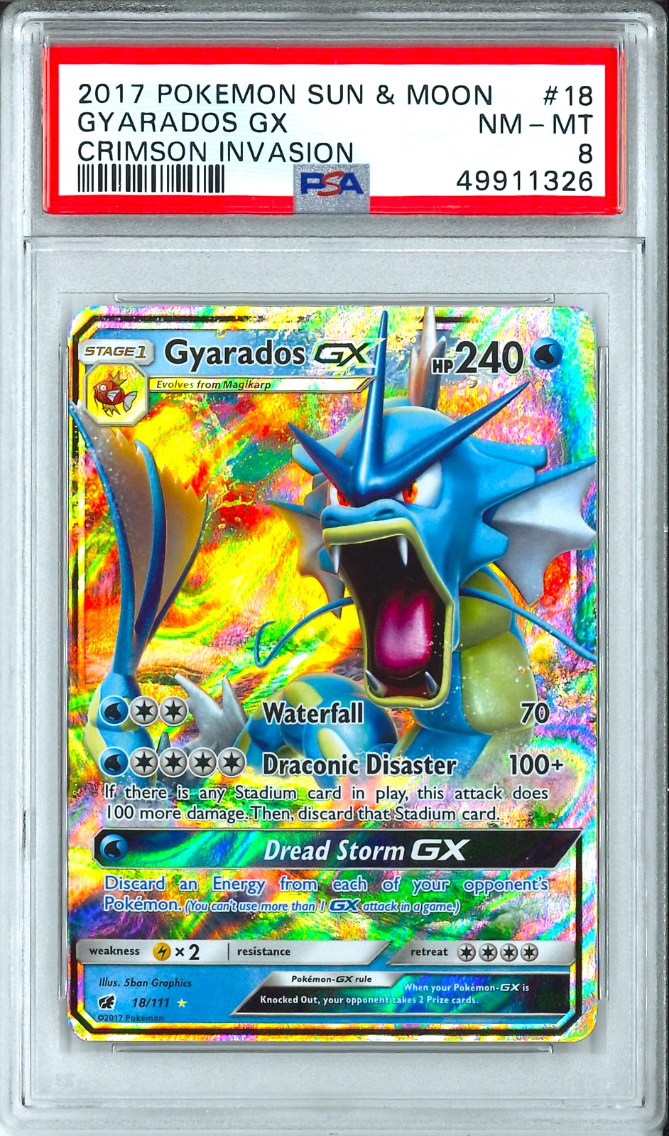Crimson Invasion - Gyarados GX