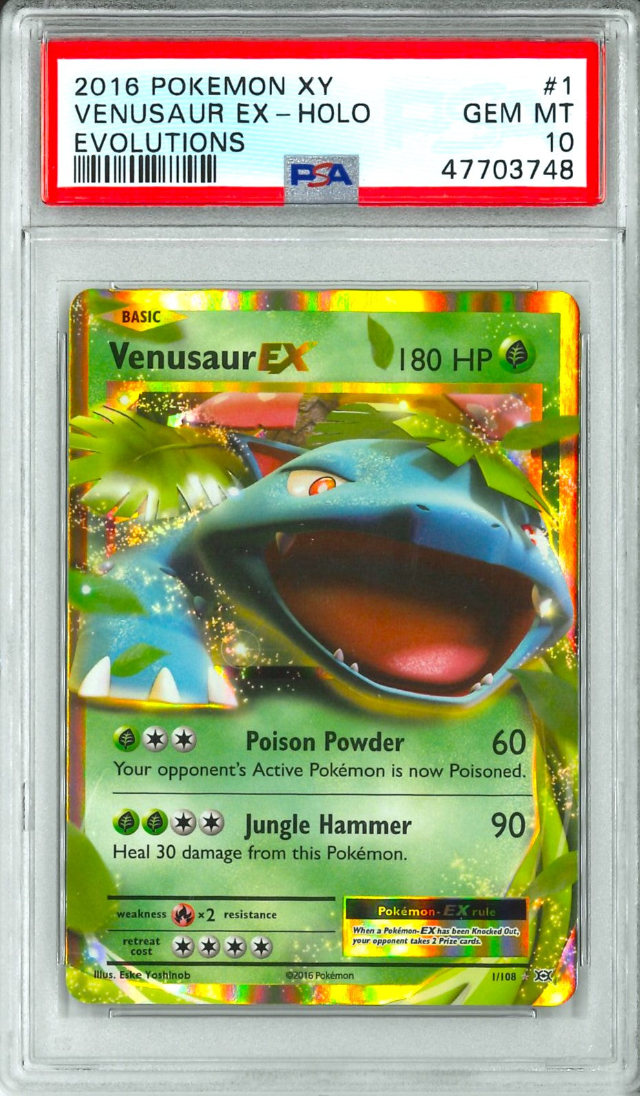 Evolutions - Venusaur EX POKEMON XCHANGE AUSTRALIA Evolutions - Venusaur EX POKEMON XCHANGE AUSTRALIA