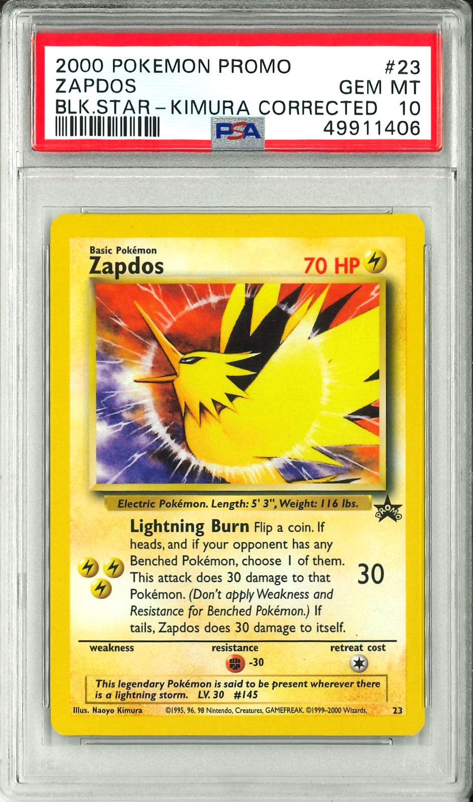 Black Star - Zapdos Kimura Corrected