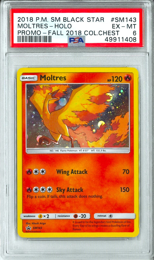 Black star - Moltres Promo Fall 18 Collection Chest