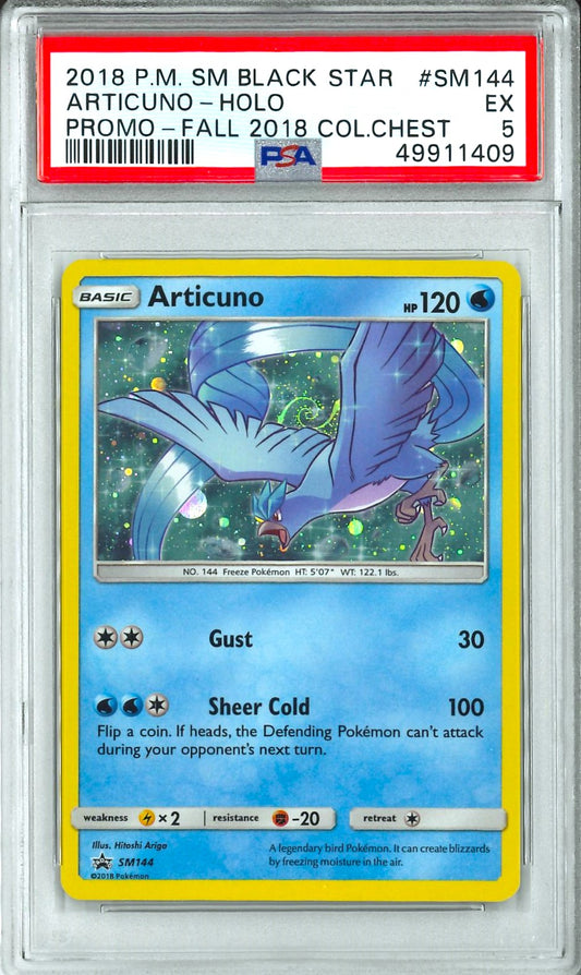 Black star - Articuno Promo Fall 18 Collection Chest