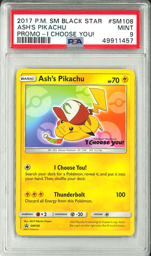 Black star - Ashs Pikachu Promo
