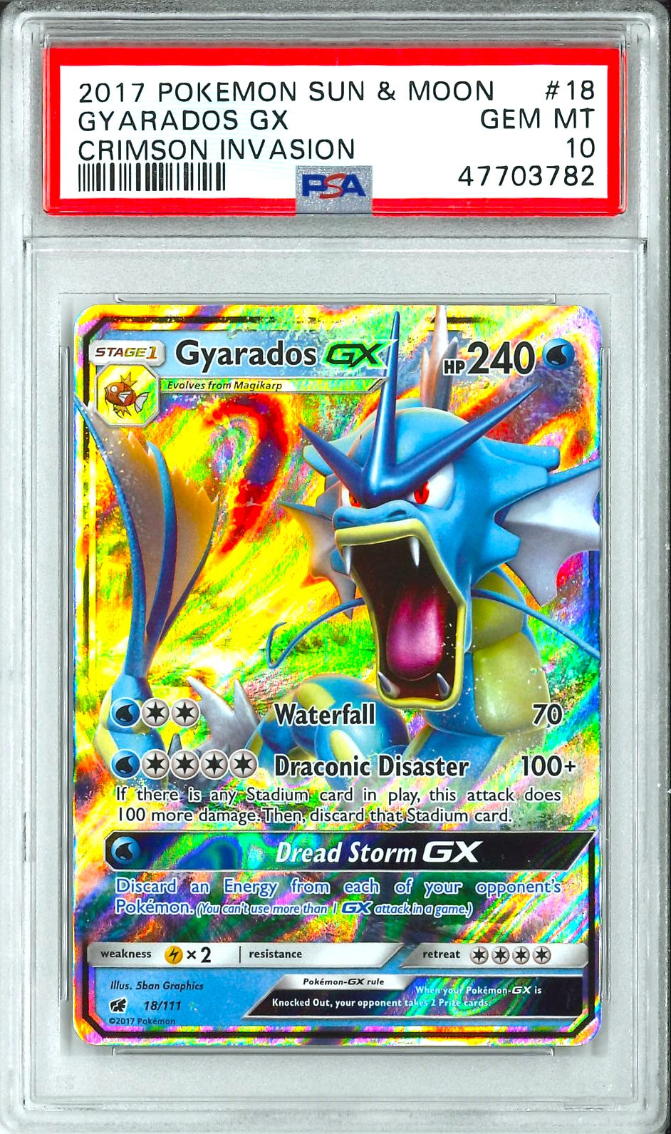 Crimson Invasion - Gyarados GX