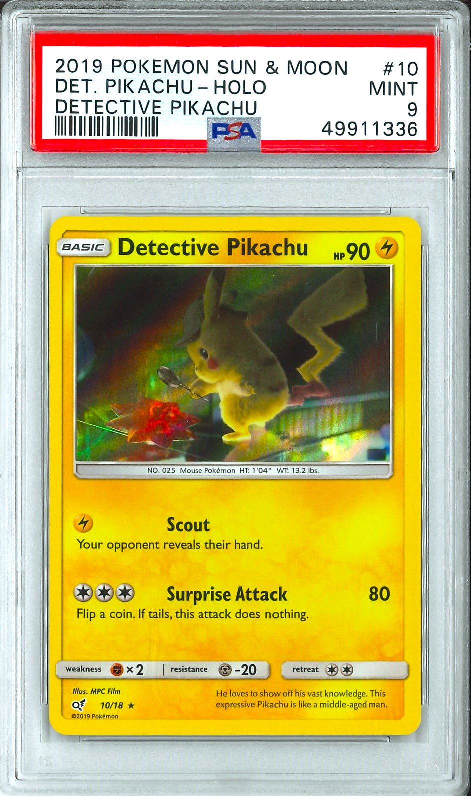Detective Pikachu (Eng) - Det. Pikachu