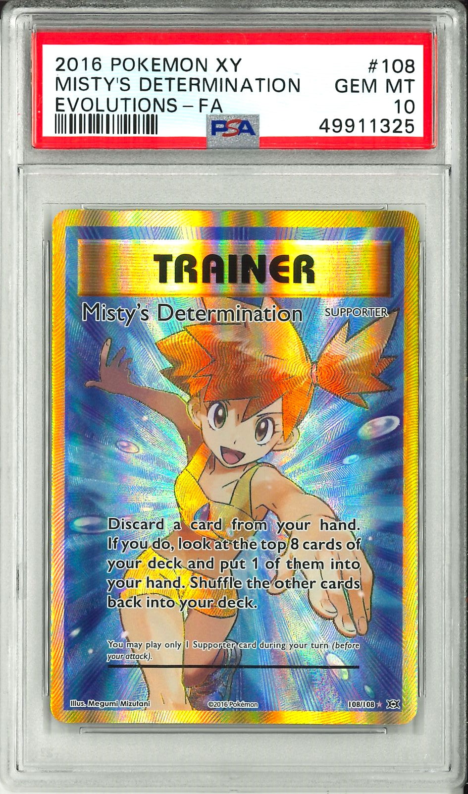 Evolutions - Misty's Determination