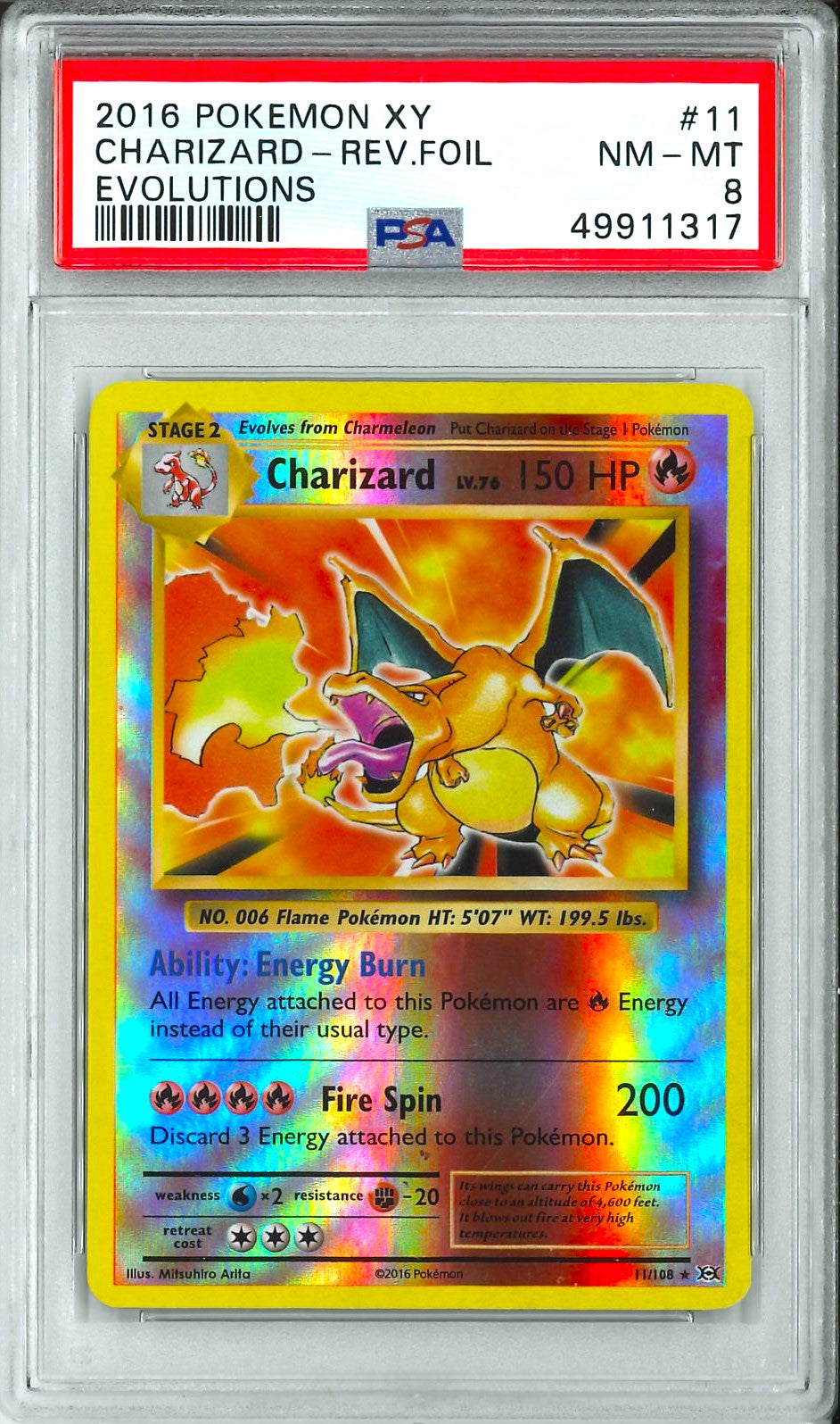 Evolutions - Charizard Rev Foil
