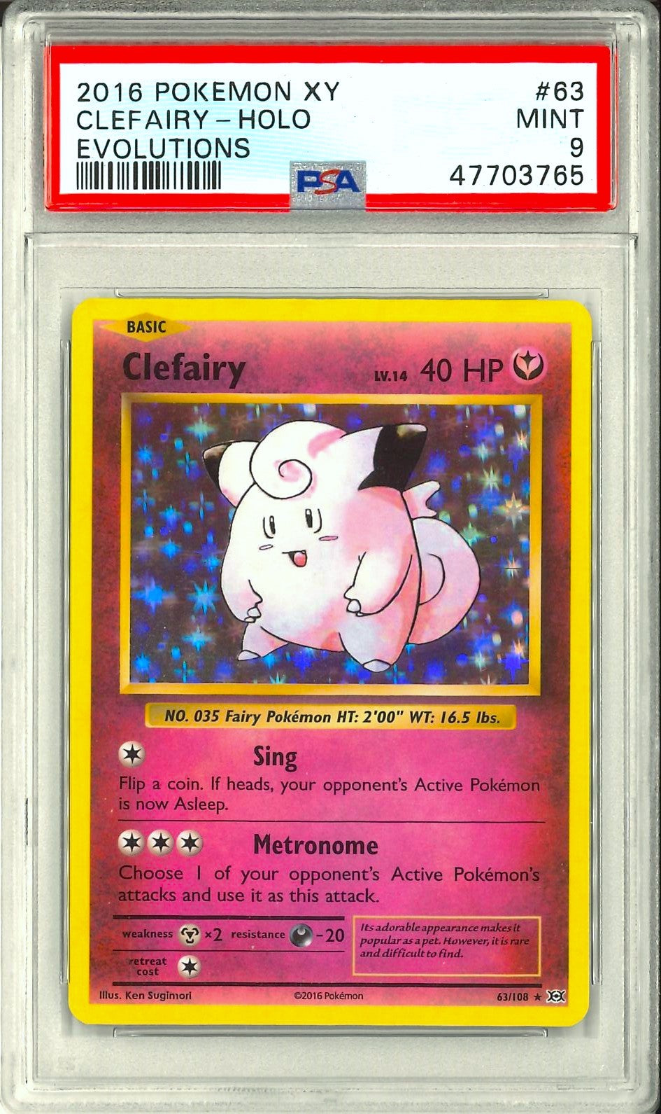 Evolutions - Celefairy
