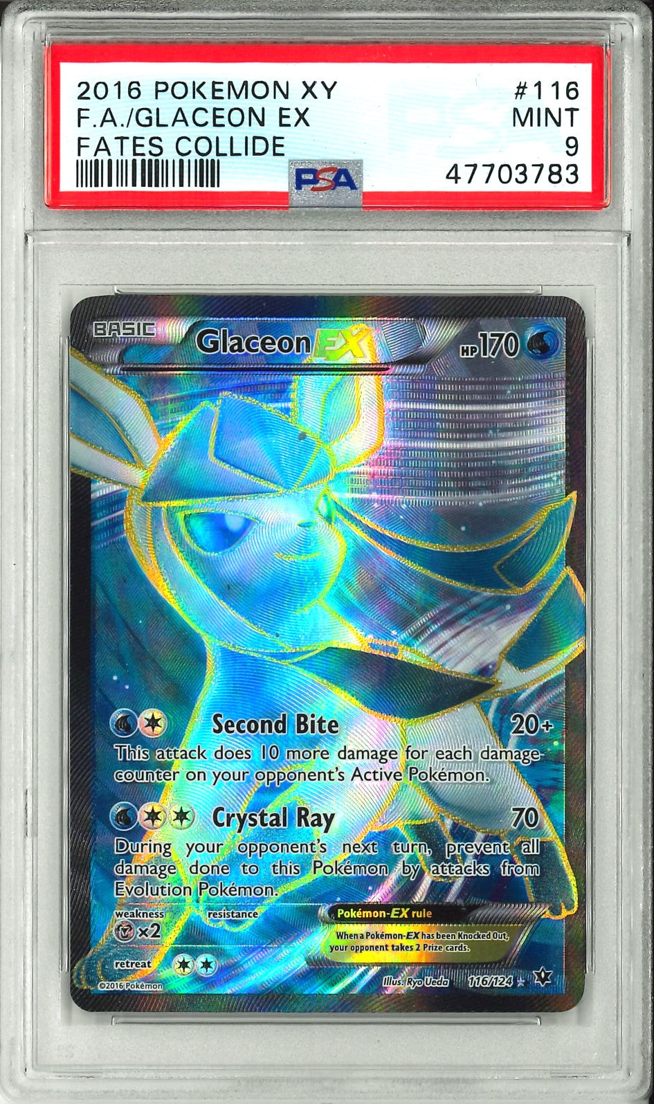 Fates Collide - FA Glaceon EX