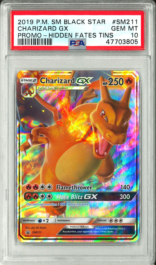 Hidden Fates - Charizard GX Promo