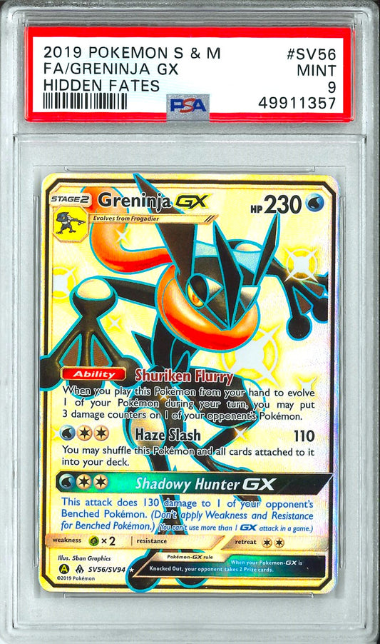 Hidden Fates - FA Greninja GX