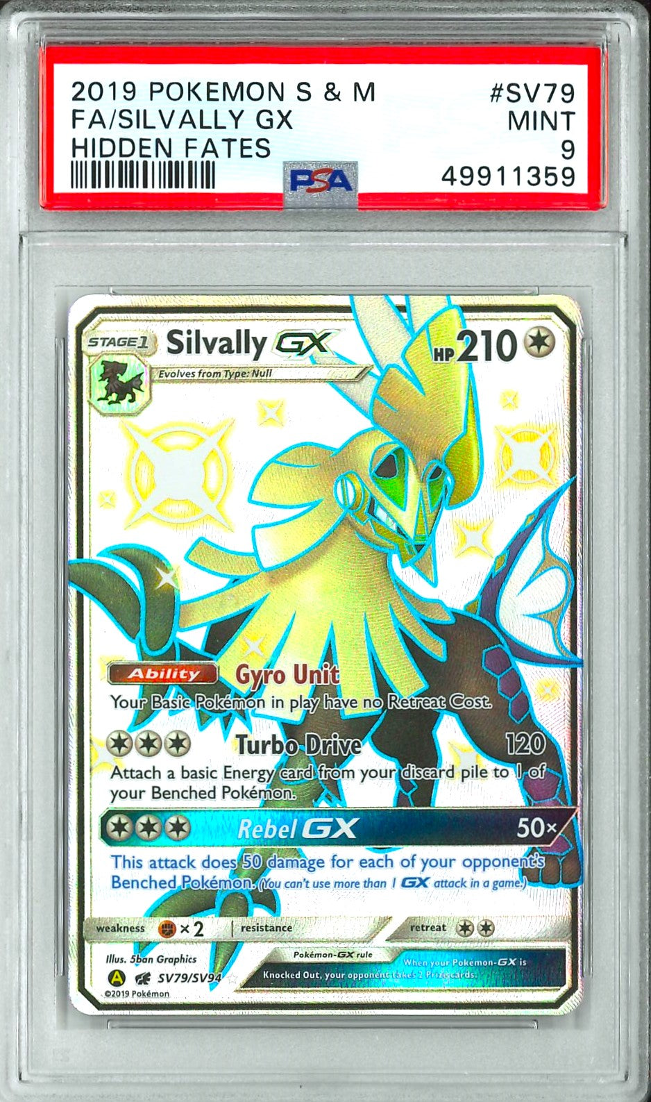 Hidden Fates - FA Silvally GX