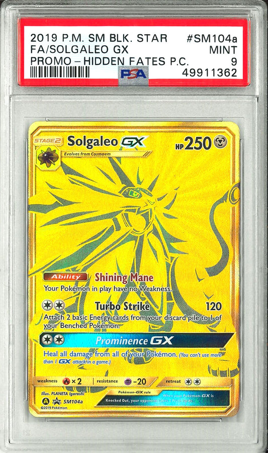 Hidden Fates - FA Solgaleo GX