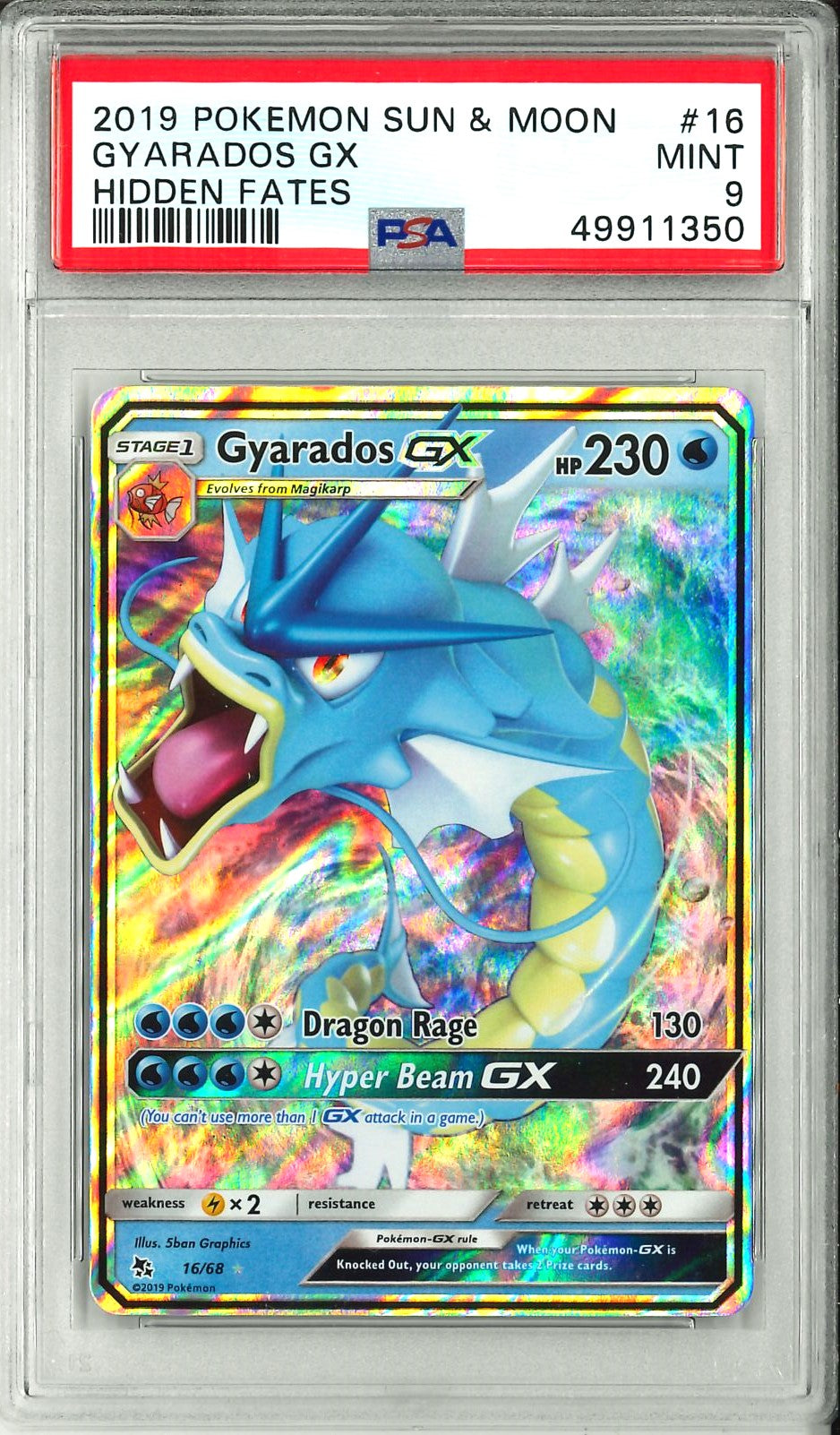 Hidden Fates - Gyarados GX
