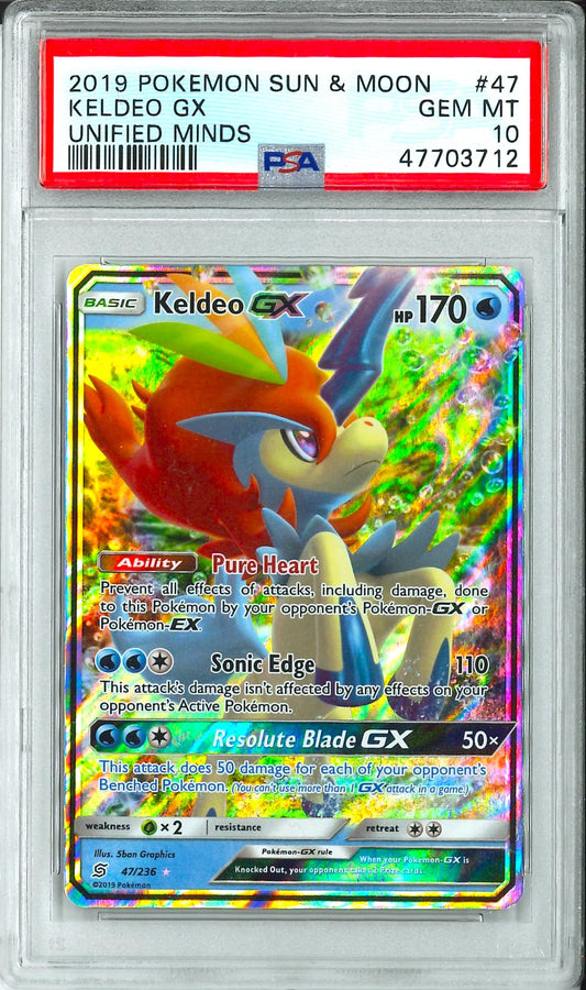Unified Minds - Keldeo GX