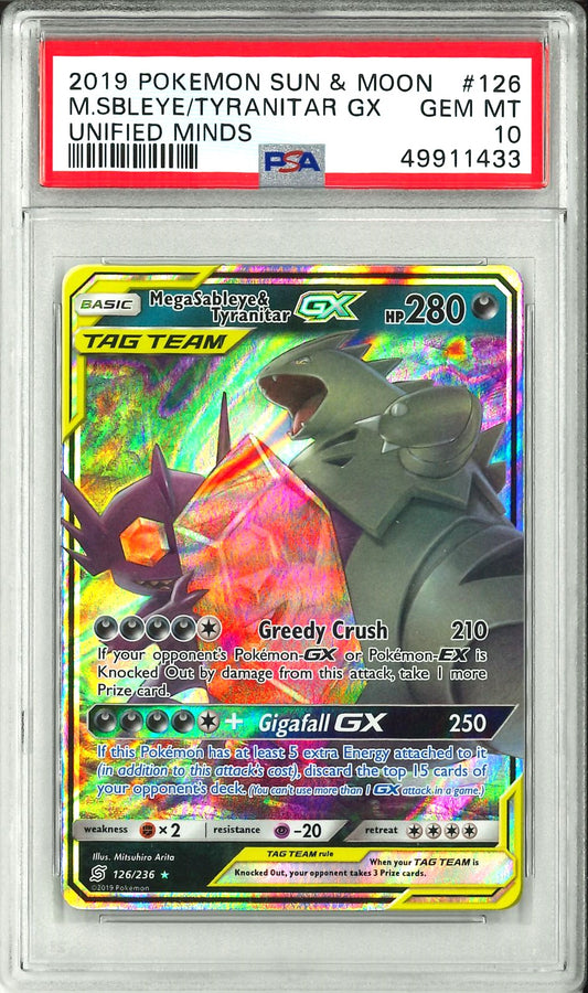 Unified Minds - Sableye Tyranitar GX