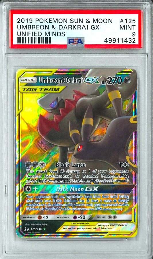 Unified Minds - Umbreon & Darkrai GX